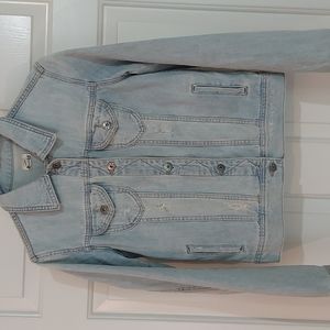 Mudd Lightwash denim jacket Juniors Medium